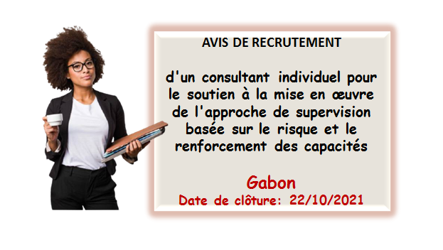 Avis de recrutement d un consultant individuel pour le soutien à la