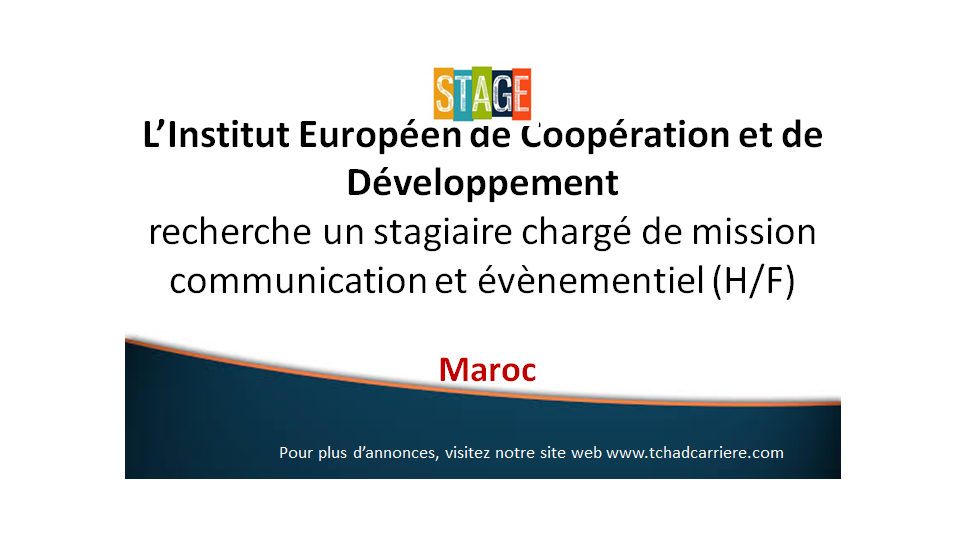 Linstitut Europ En De Coop Ration Et De D Veloppement Recherche Un