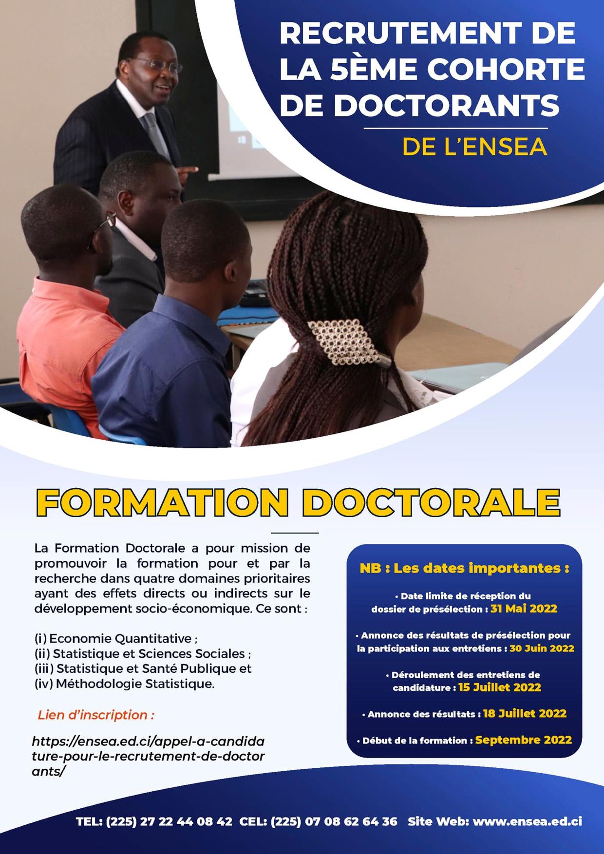 Formations Lensea Centre Dexcellence Africain De La Banque Mondiale Lance Un Appel à 