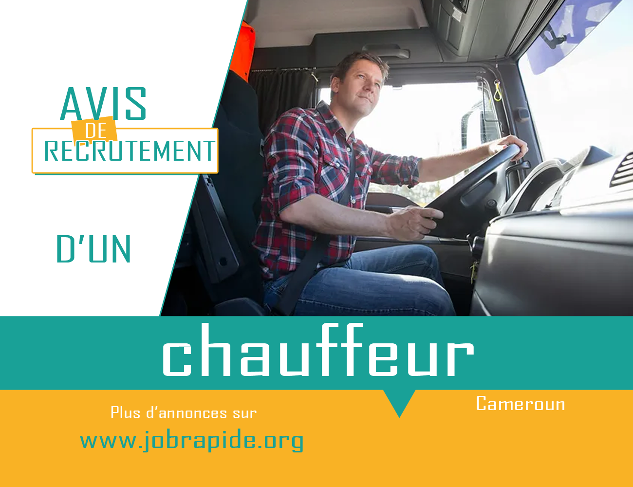 Avis De Recrutement D Un Chauffeur Cameroun Jobrapide