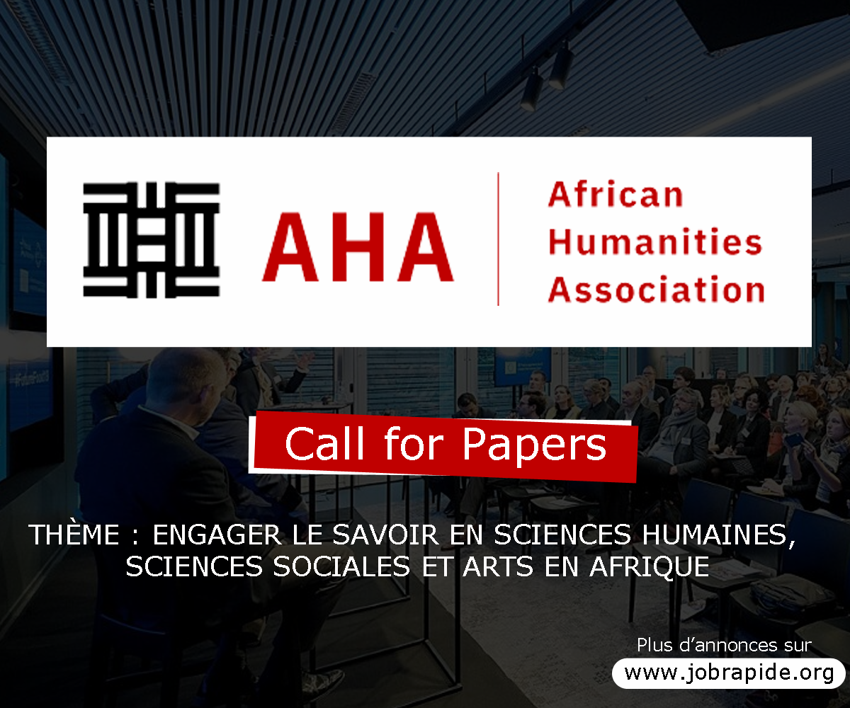 L’African Humanities Association (AHA) Lance Un Avis D'appel à ...