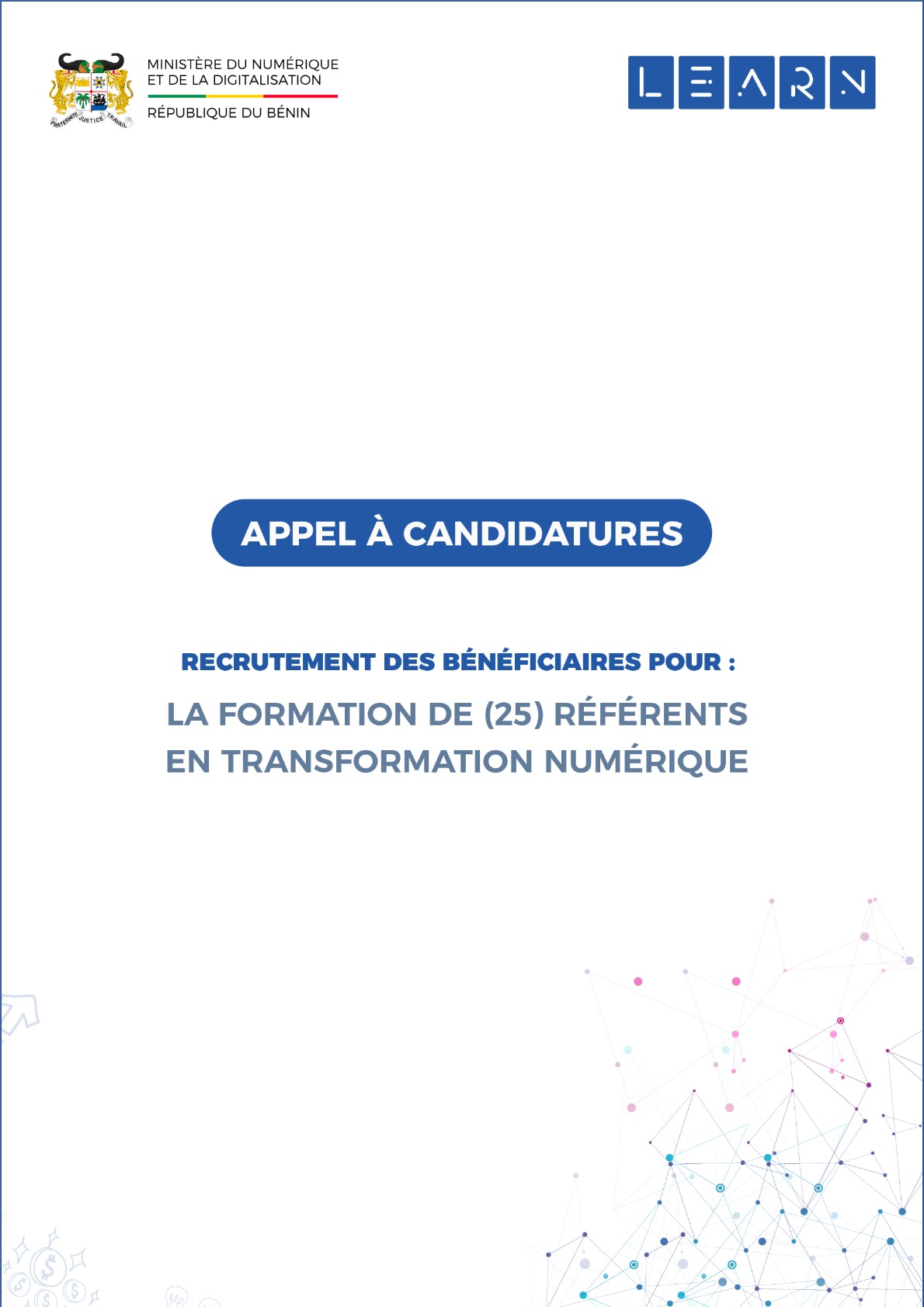 Avis D Appel Candidature Pour Le Recrutement Des B N Ficiaires De La Formation De R F Rents