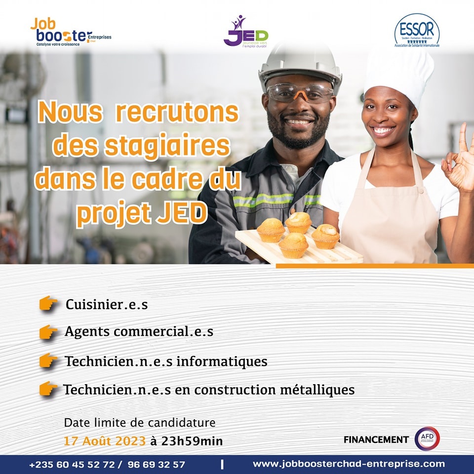 Avis De Recrutement Des Stagiaires Agents Commercial E S Technicien