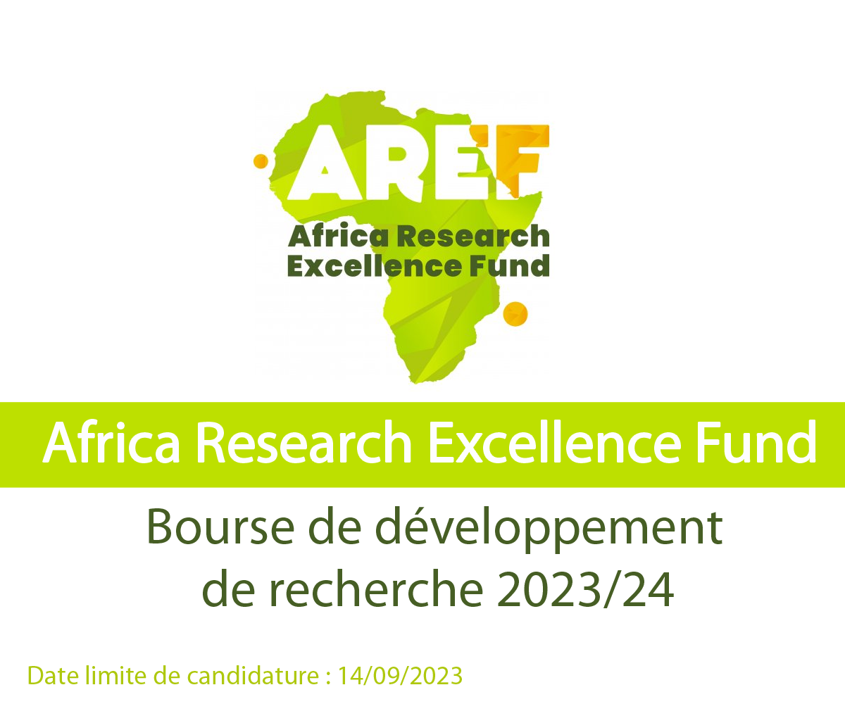 Africa Research Excellence Fund Aref Lance Un Avis D Appel